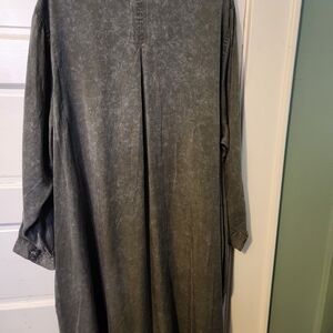 Lightweight denim dress